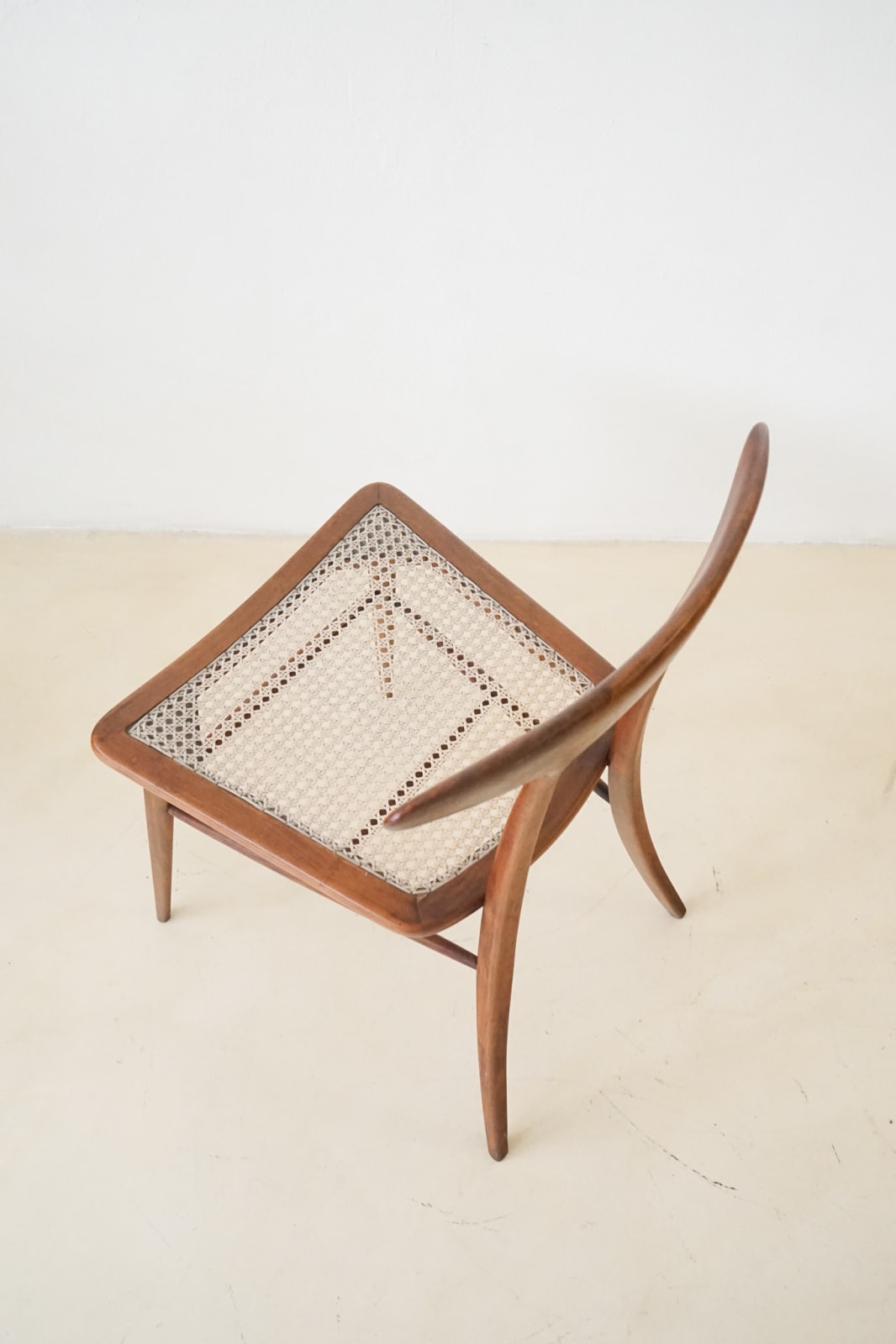 Carlo Hauner and Martin Eisler, Rosewood Chair, 1950s