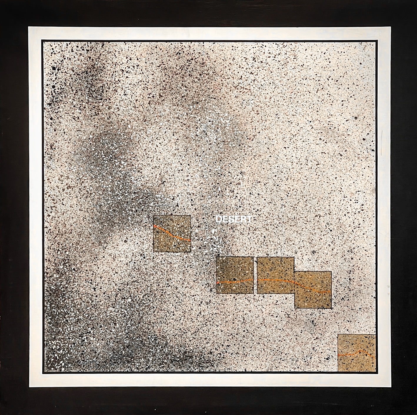 Antonio Dias, Desert, 1968