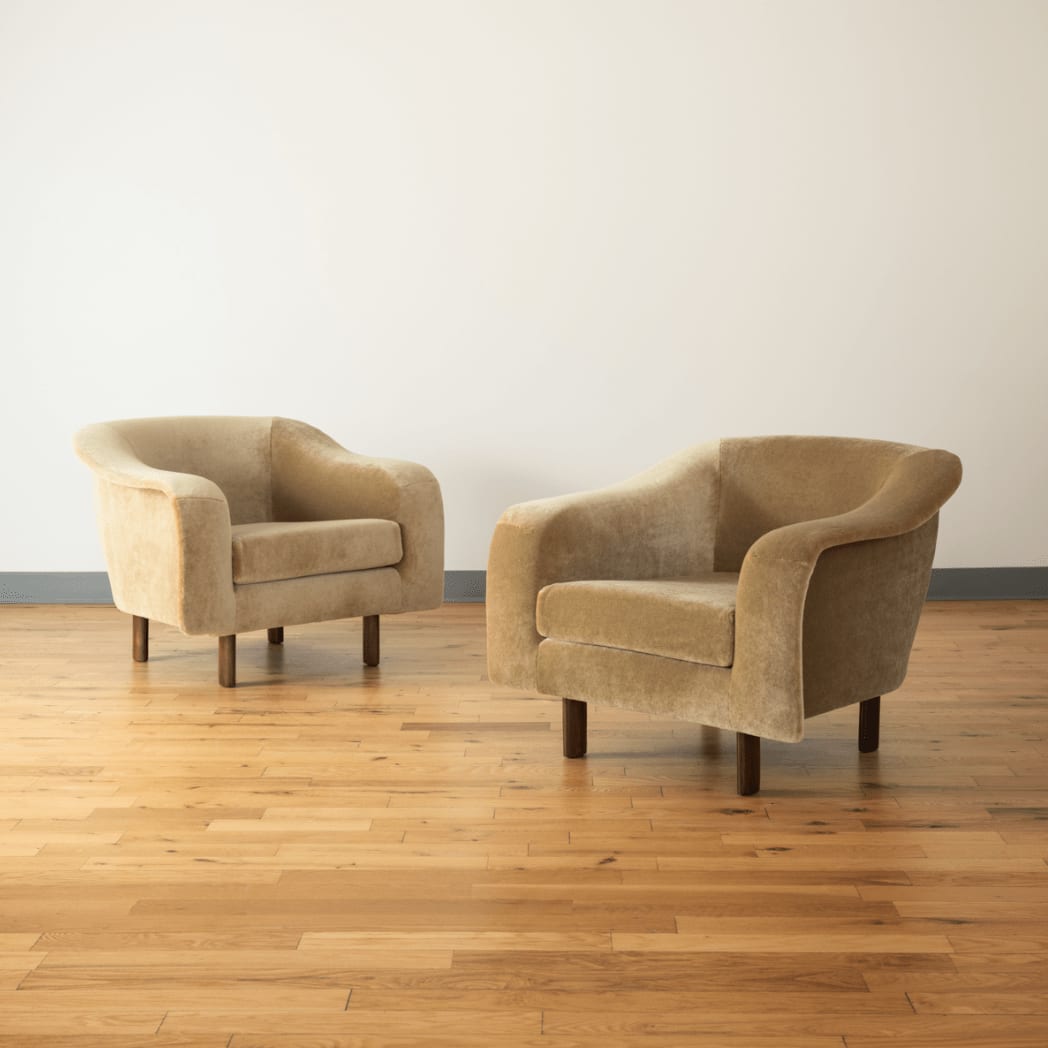 Joaquim Tenreiro, Curved Armchair (2 units), 1948