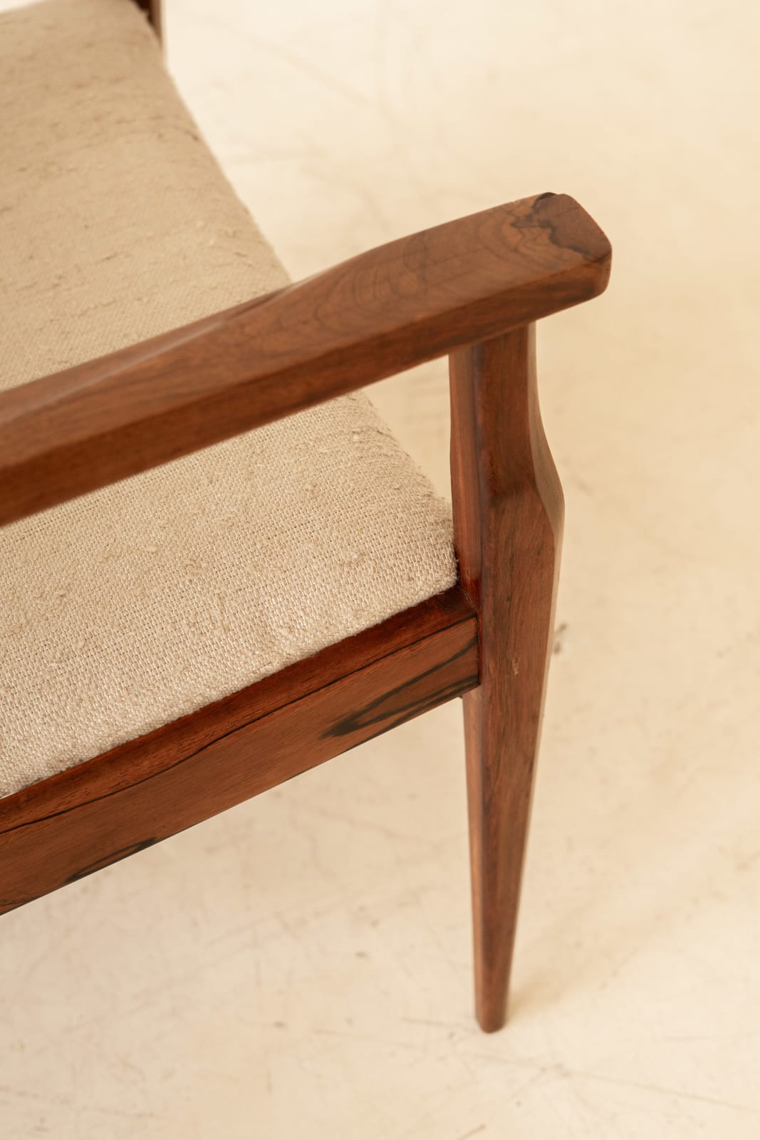 Joaquim Tenreiro, Rosewood Armchair (2 units), 1960s