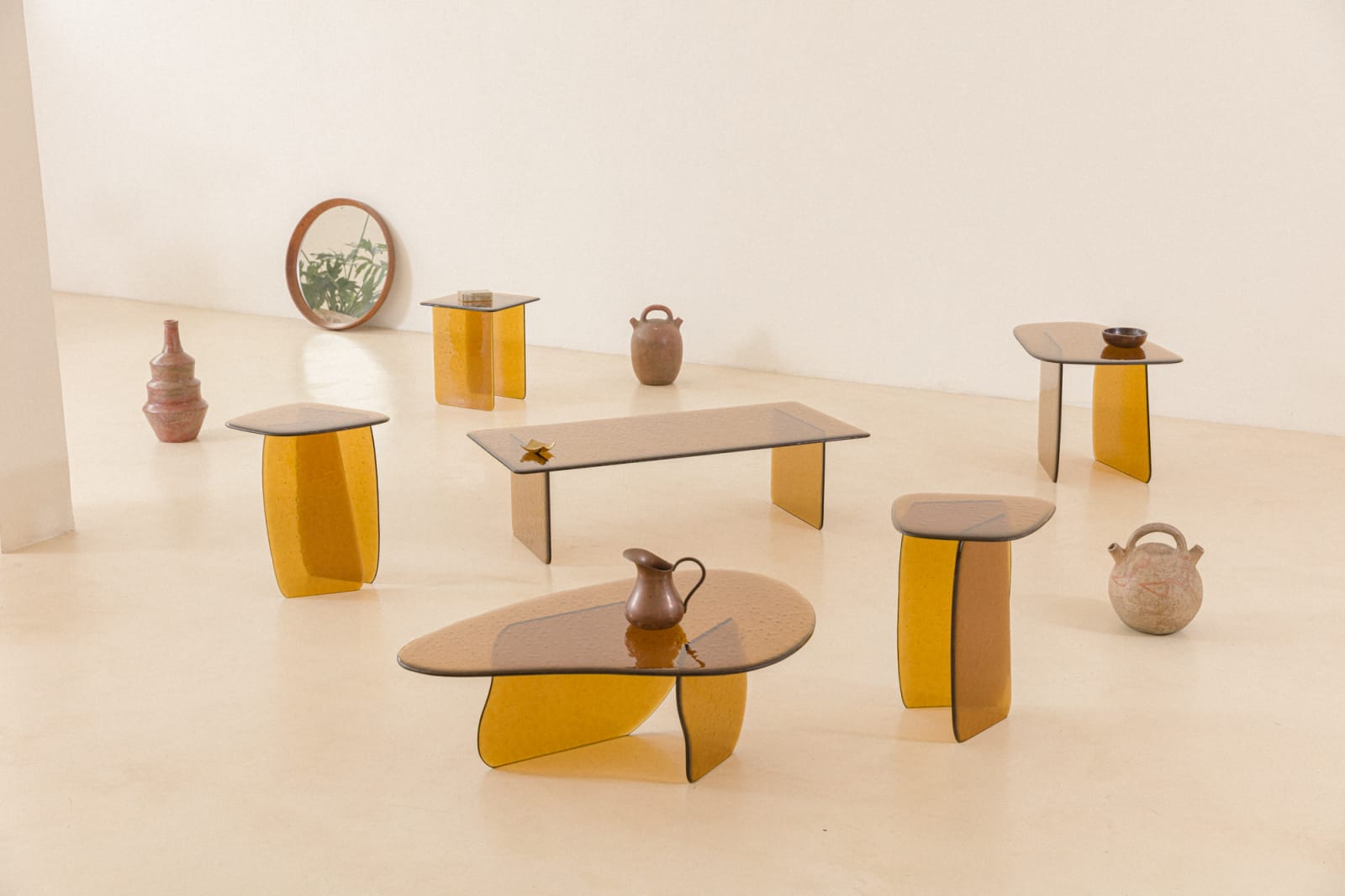 Lucas Recchia, Morfa nº 04 (Ambar Glass) SMALL, 2019