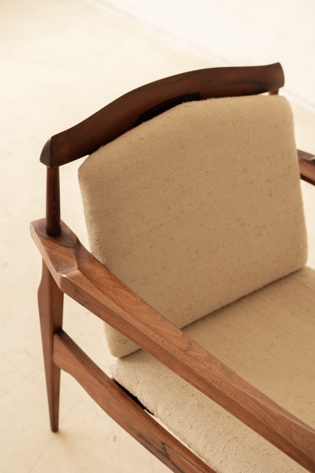 Joaquim Tenreiro, Rosewood Armchair (2 units), 1960s