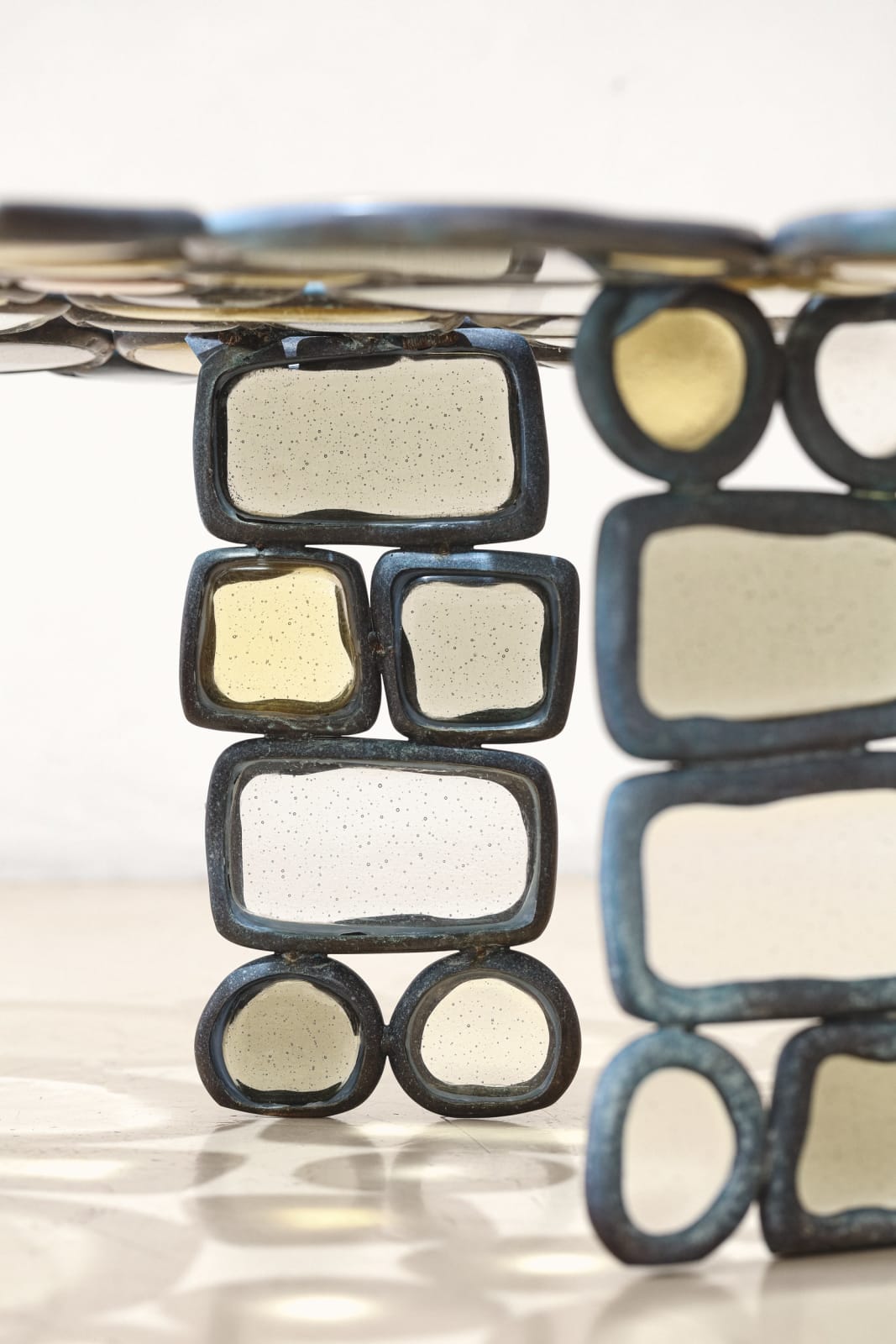 Lucas Recchia, Material Distortion Side/Coffee Table, 2023