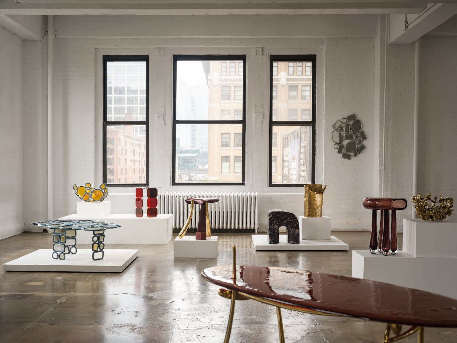 Lucas Recchia, Mosai Side Table, 2024