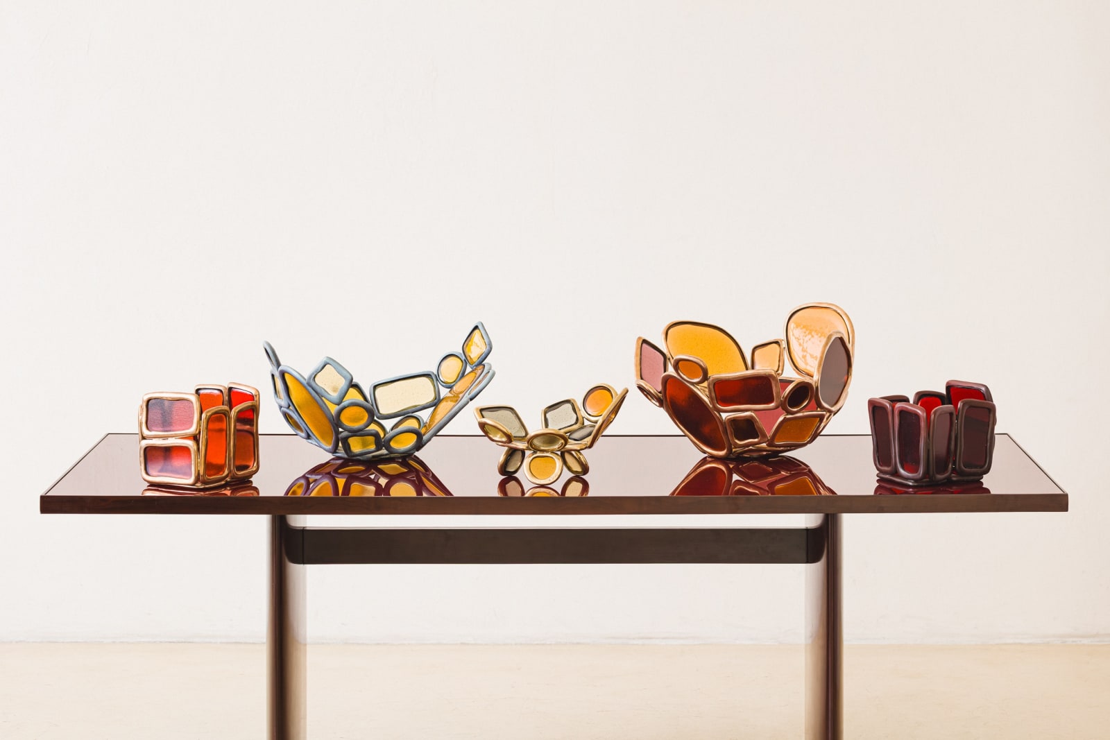 Lucas Recchia, Centerpiece Material Distortion, 2025