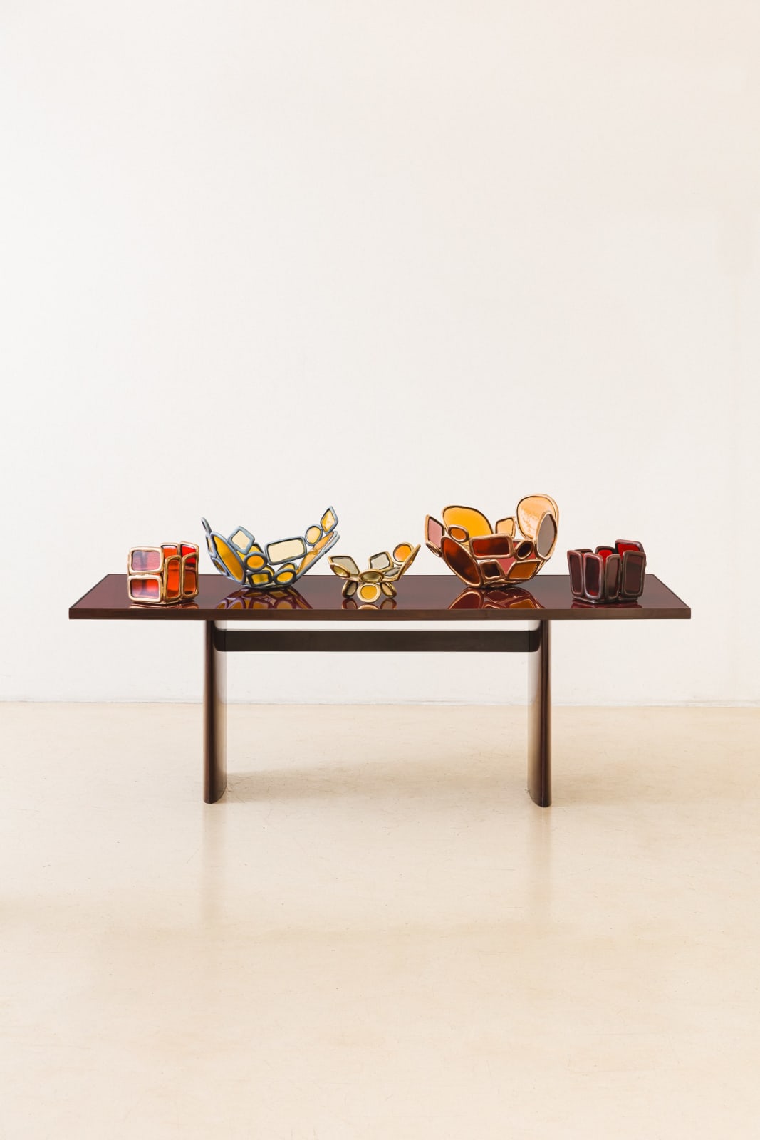 Lucas Recchia, Centerpiece Material Distortion, 2025