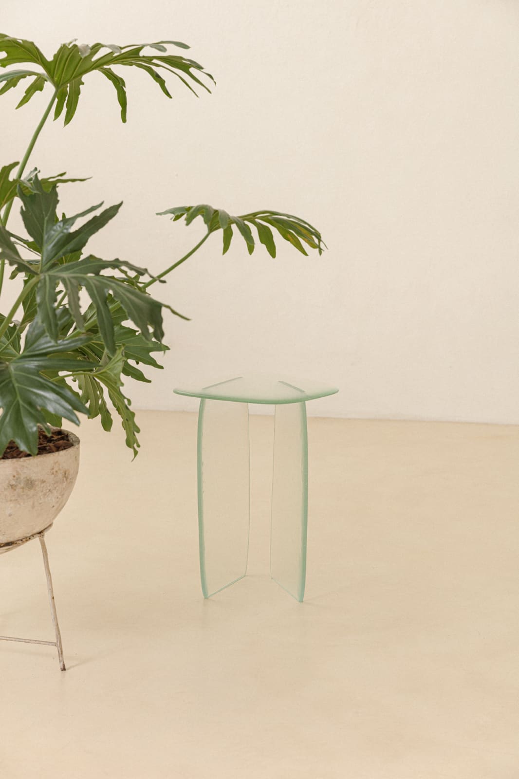 Lucas Recchia, Morfa nº 01 (Transparent Glass), 2019