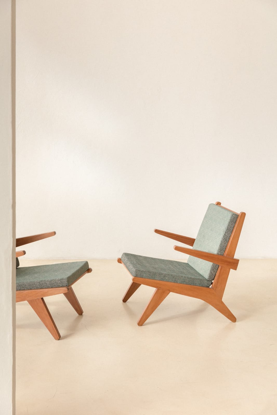 Unknown Artist, Armchairs (2 units - pair), c. 1950