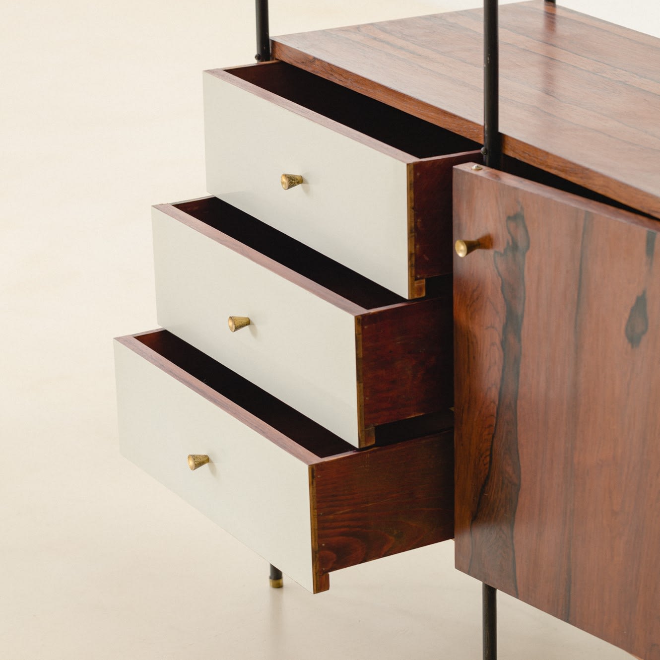 Geraldo de Barros (Unilabor), Bookshelf - Shelving Unit MF710, 1950s