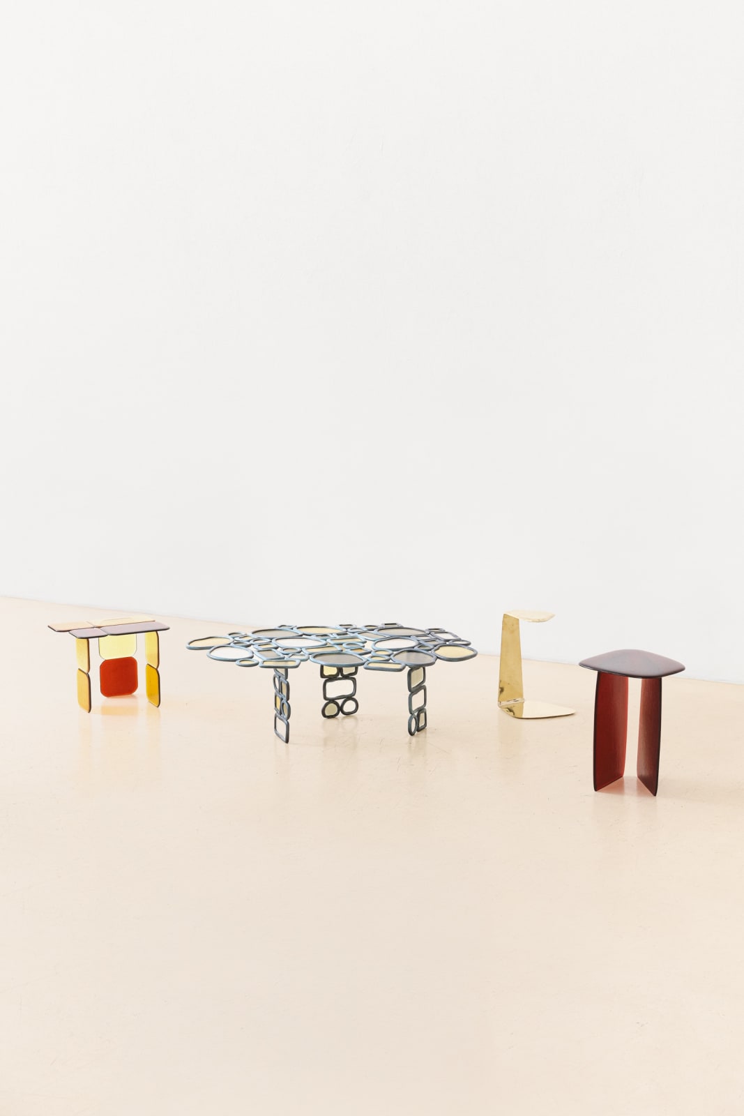 Lucas Recchia, Material Distortion Side/Coffee Table, 2023