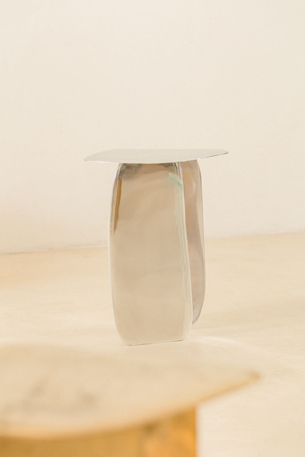 Lucas Recchia, Morfa nº 01 (Polished Aluminium), 2019