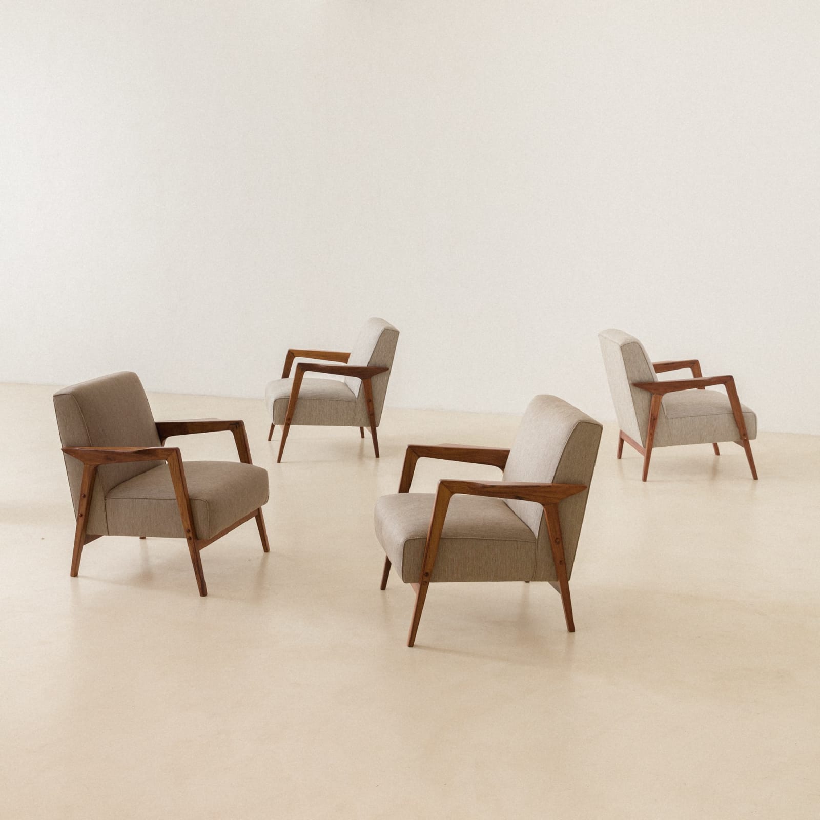 Unknown Artist, Armchairs from National Hotel in Brasilia (1 unit), c. 1960