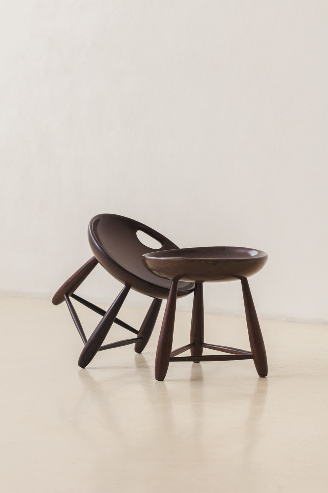 Sergio Rodrigues, Mocho Stool (2 units), 1954