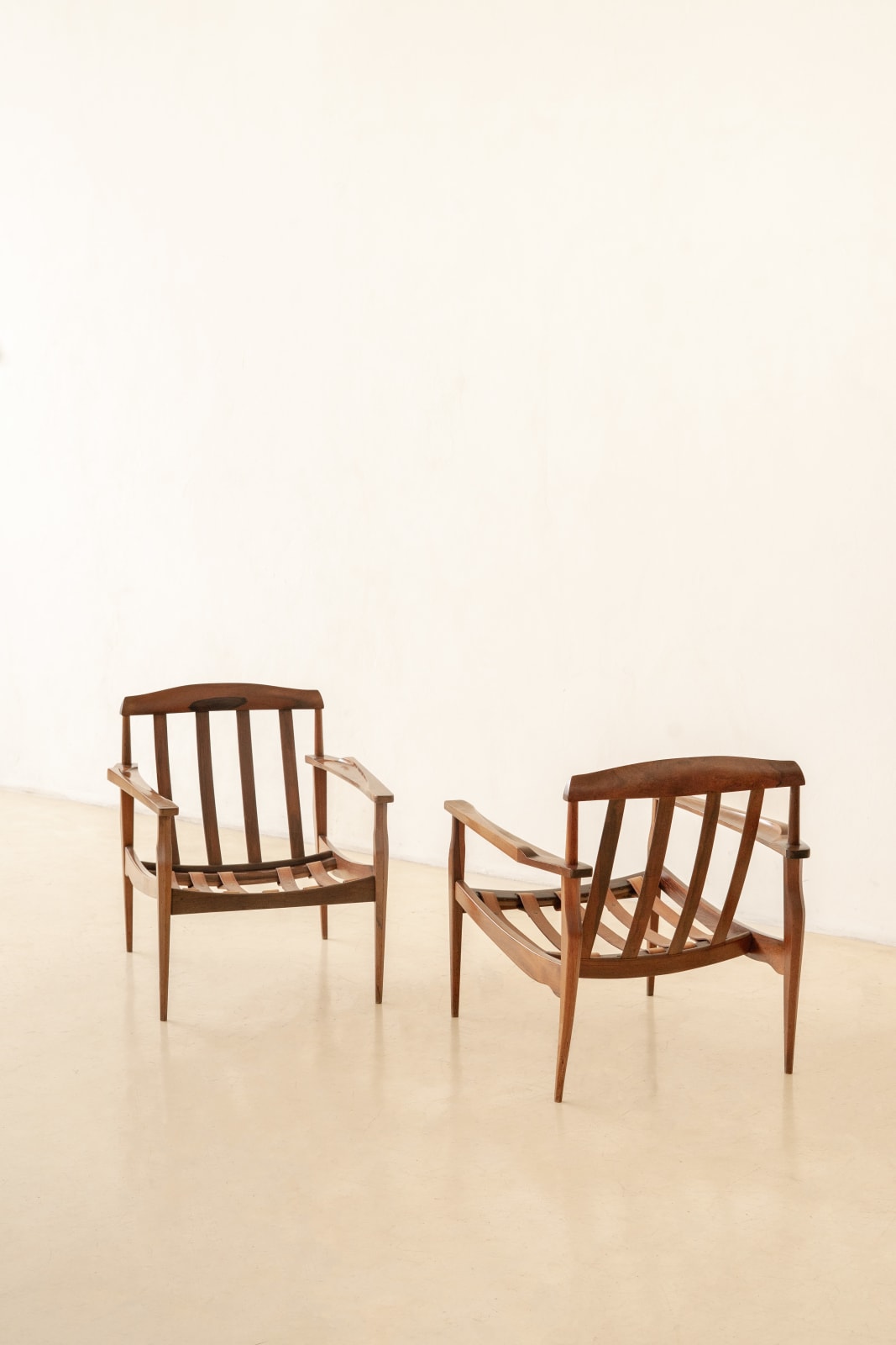 Joaquim Tenreiro, Rosewood Armchair (2 units), 1960s
