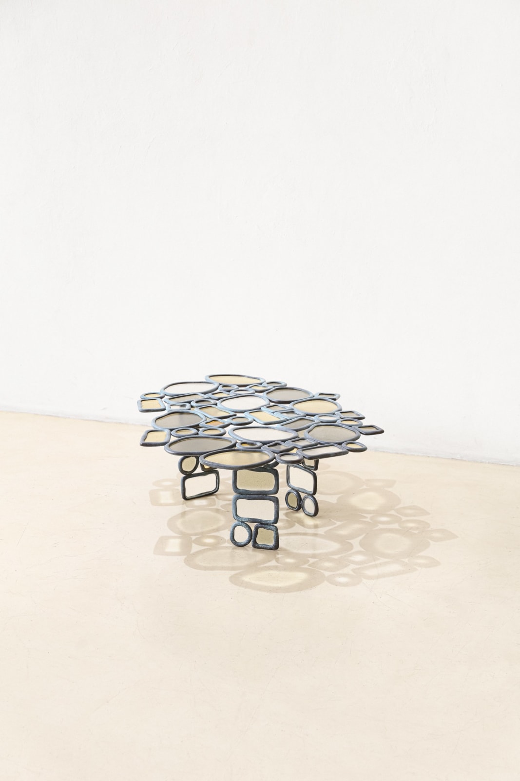 Lucas Recchia, Material Distortion Side/Coffee Table, 2023