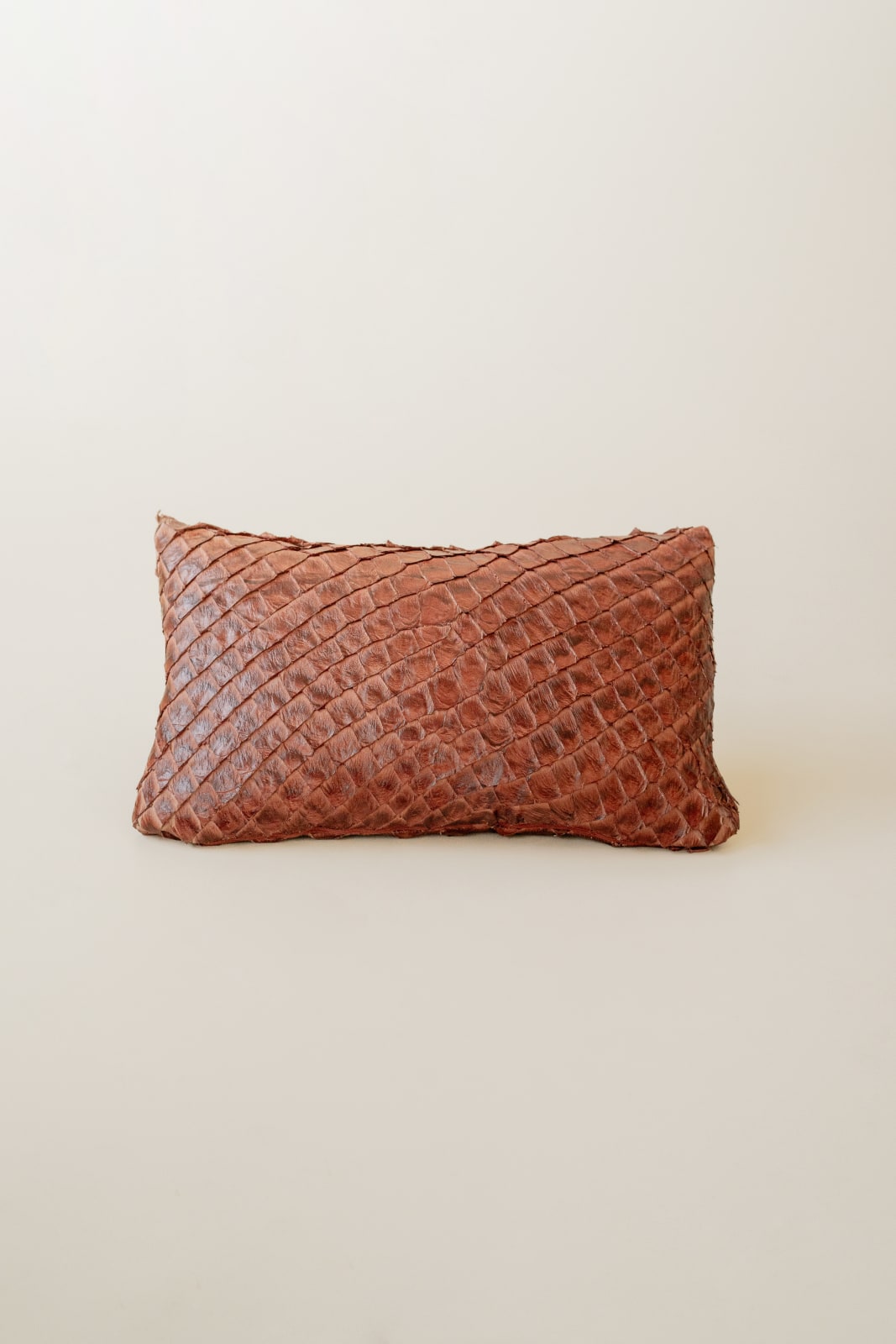 Bossa Home Collection, Pirarucu Leather Cushion , 2024