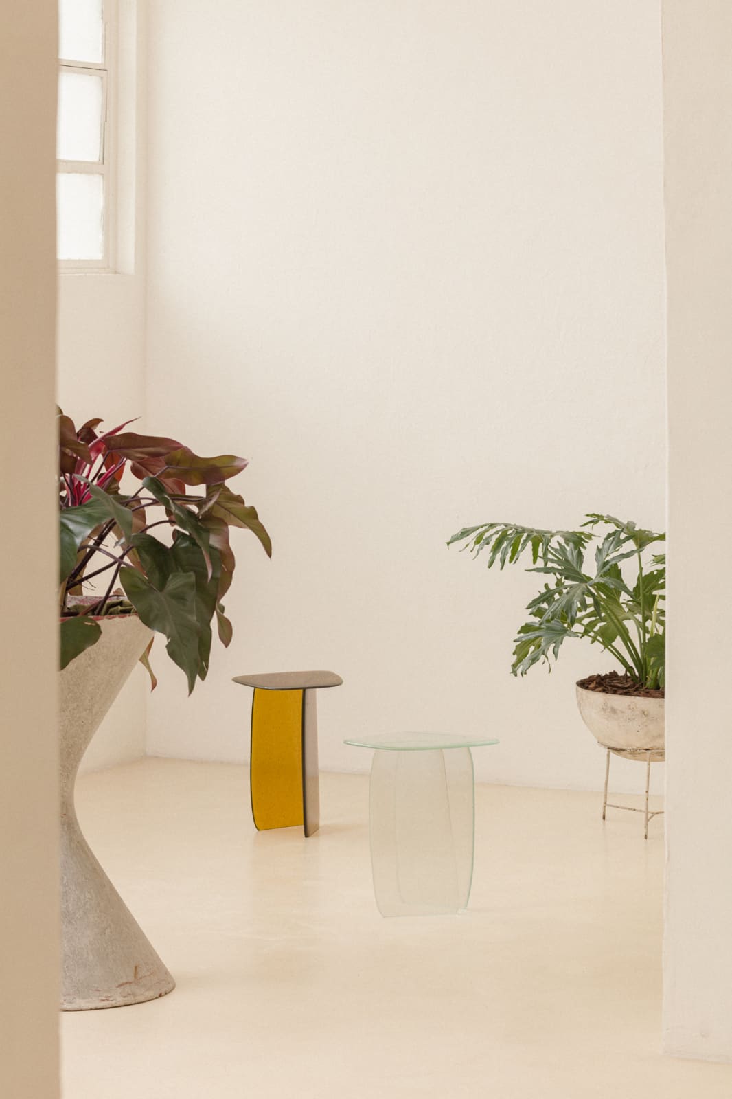 Lucas Recchia, Morfa nº 01 (Transparent Glass), 2019