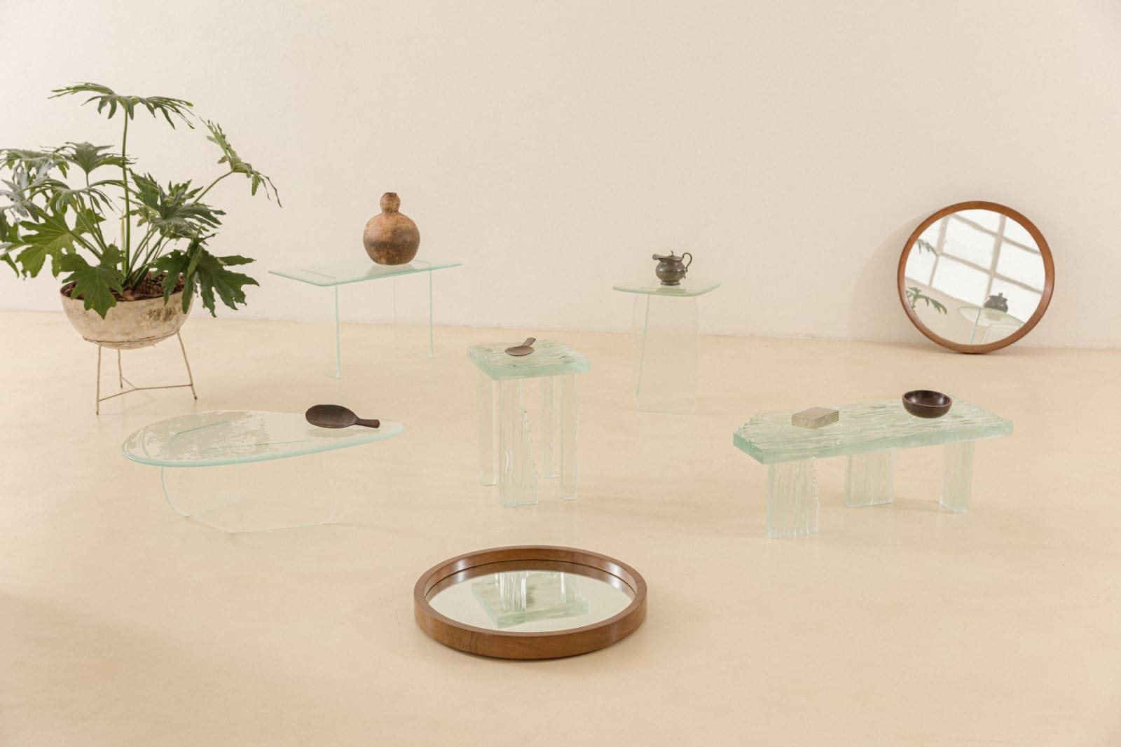 Lucas Recchia, Morfa nº 01 (Transparent Glass), 2019