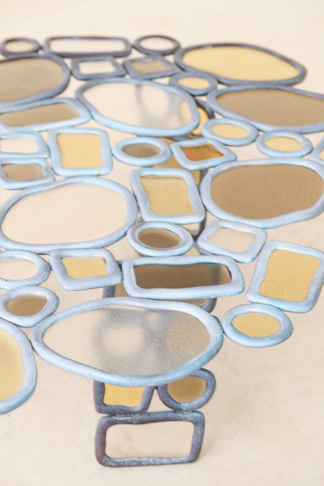 Lucas Recchia, Material Distortion Side/Coffee Table, 2023