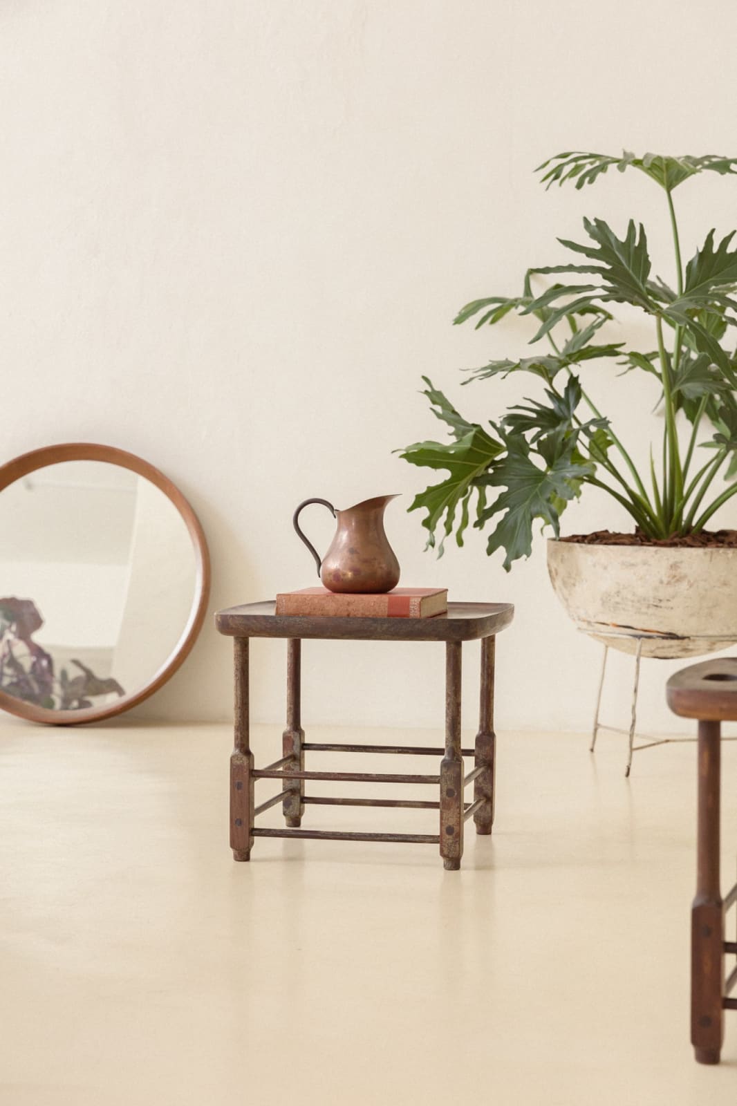 Sergio Rodrigues, Magrini Stool (2 units), 1950s