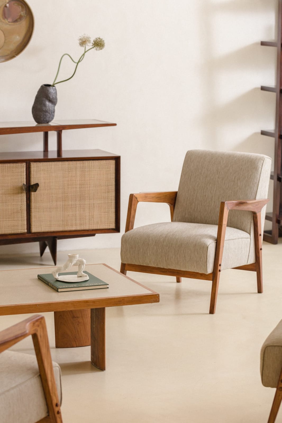 Unknown Artist, Armchair from National Hotel in Brasilia , c. 1960