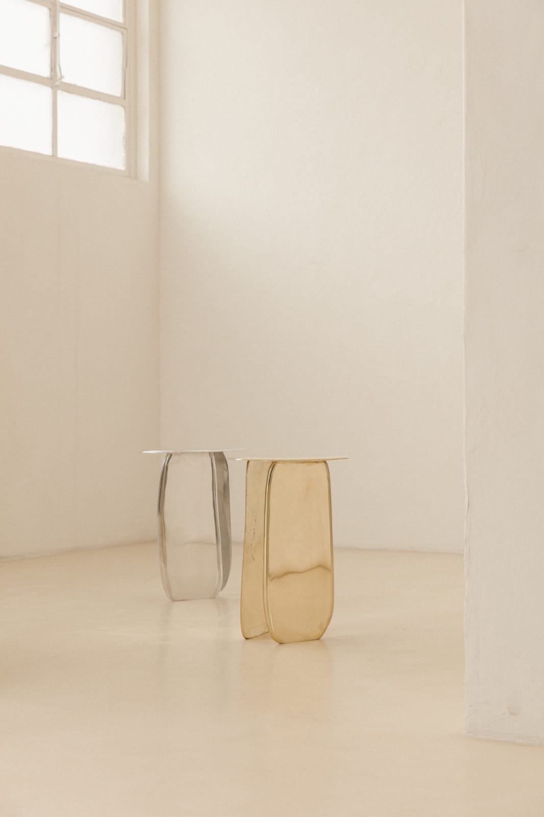 Lucas Recchia, Morfa nº 01 (Polished Aluminium), 2019