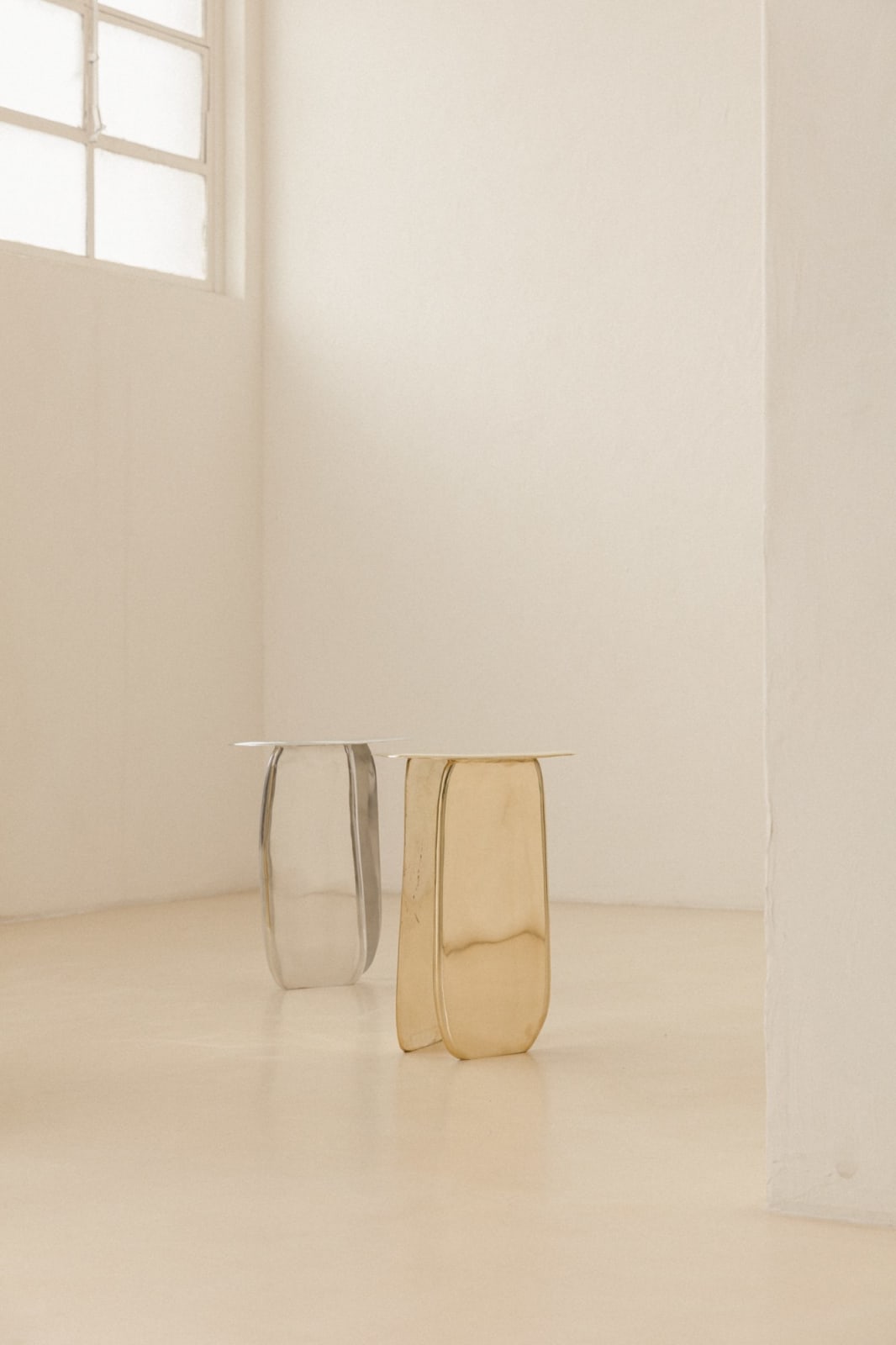 Lucas Recchia, Morfa nº 01 (Polished Bronze), 2019