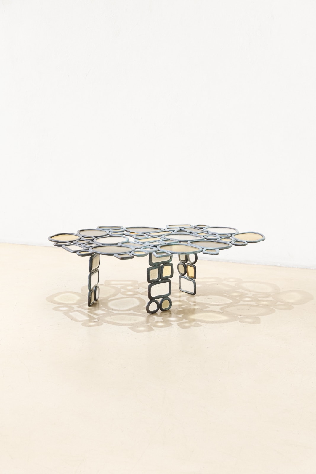 Lucas Recchia, Material Distortion Side/Coffee Table, 2023