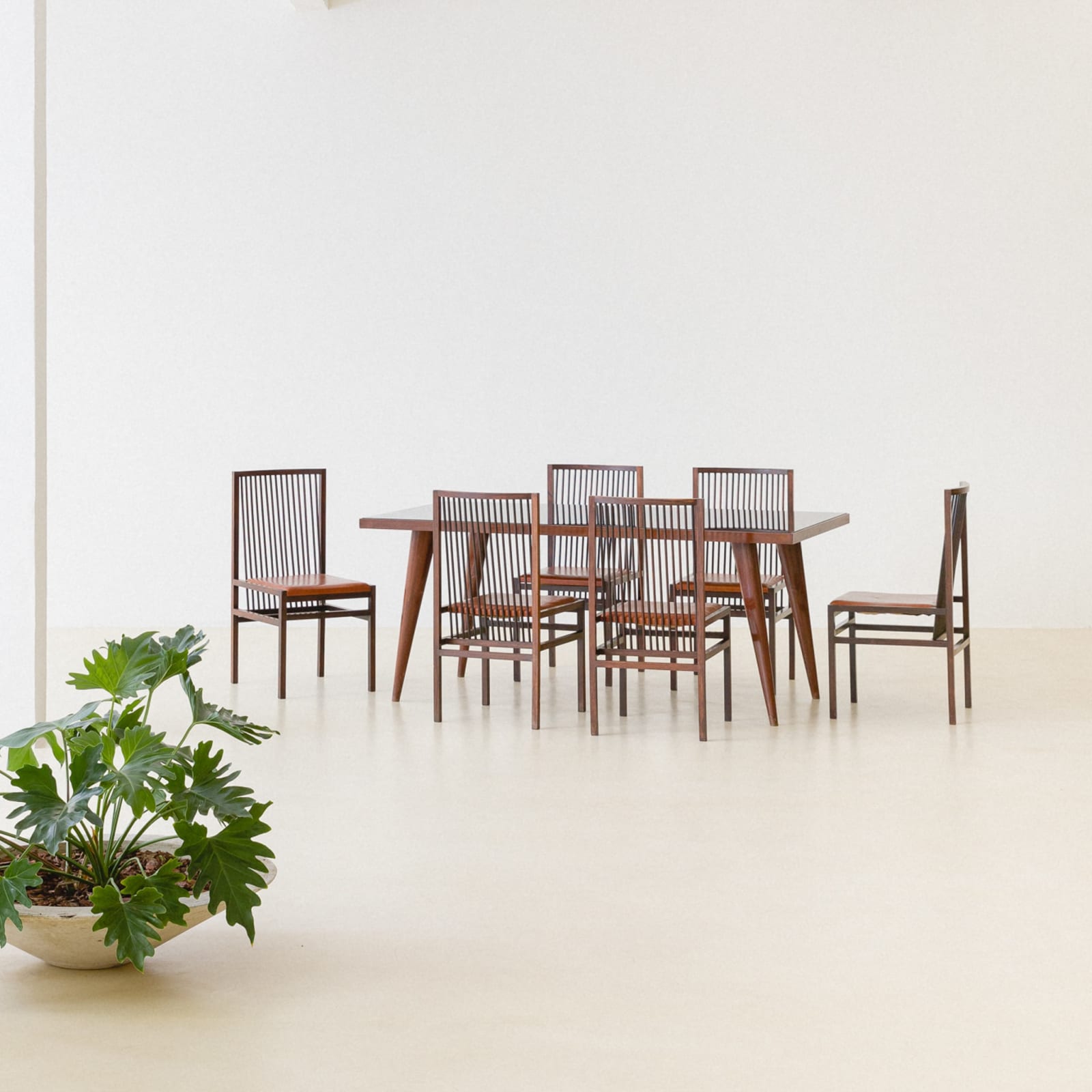Joaquim Tenreiro, Estrutural Chair (6 units), 1947