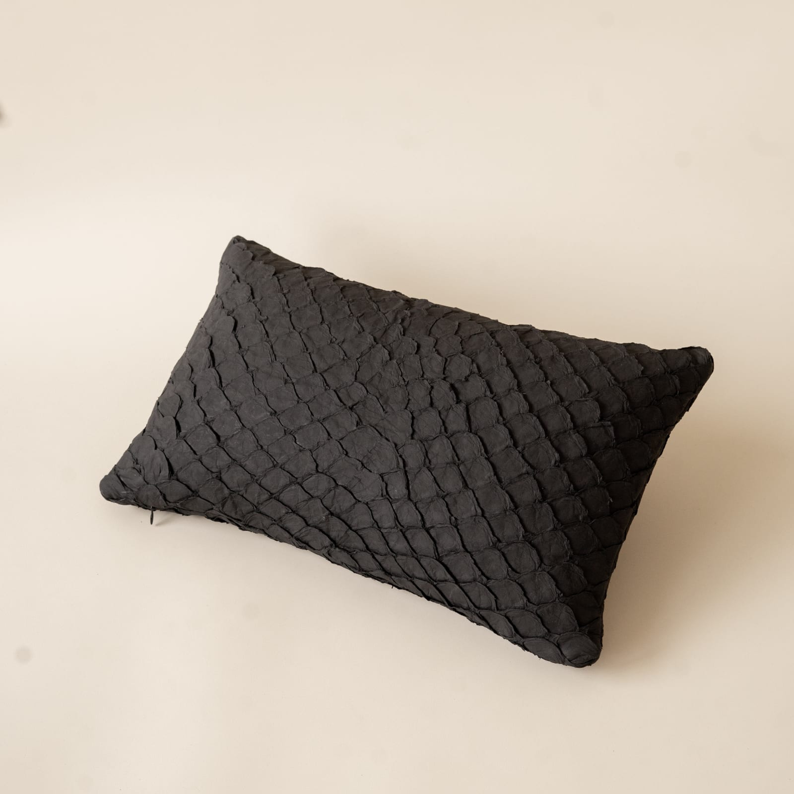 Bossa Home Collection, Pirarucu Leather Cushion , 2025
