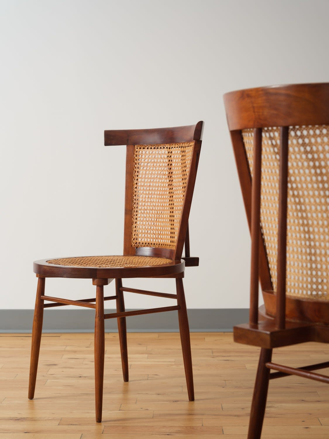 Joaquim Tenreiro, Cane Chairs (2 units), 1961
