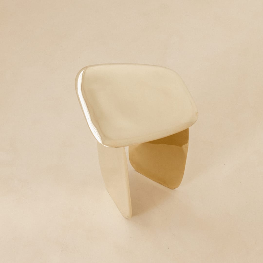 Lucas Recchia, Morfa nº 01 (Polished Bronze), 2019