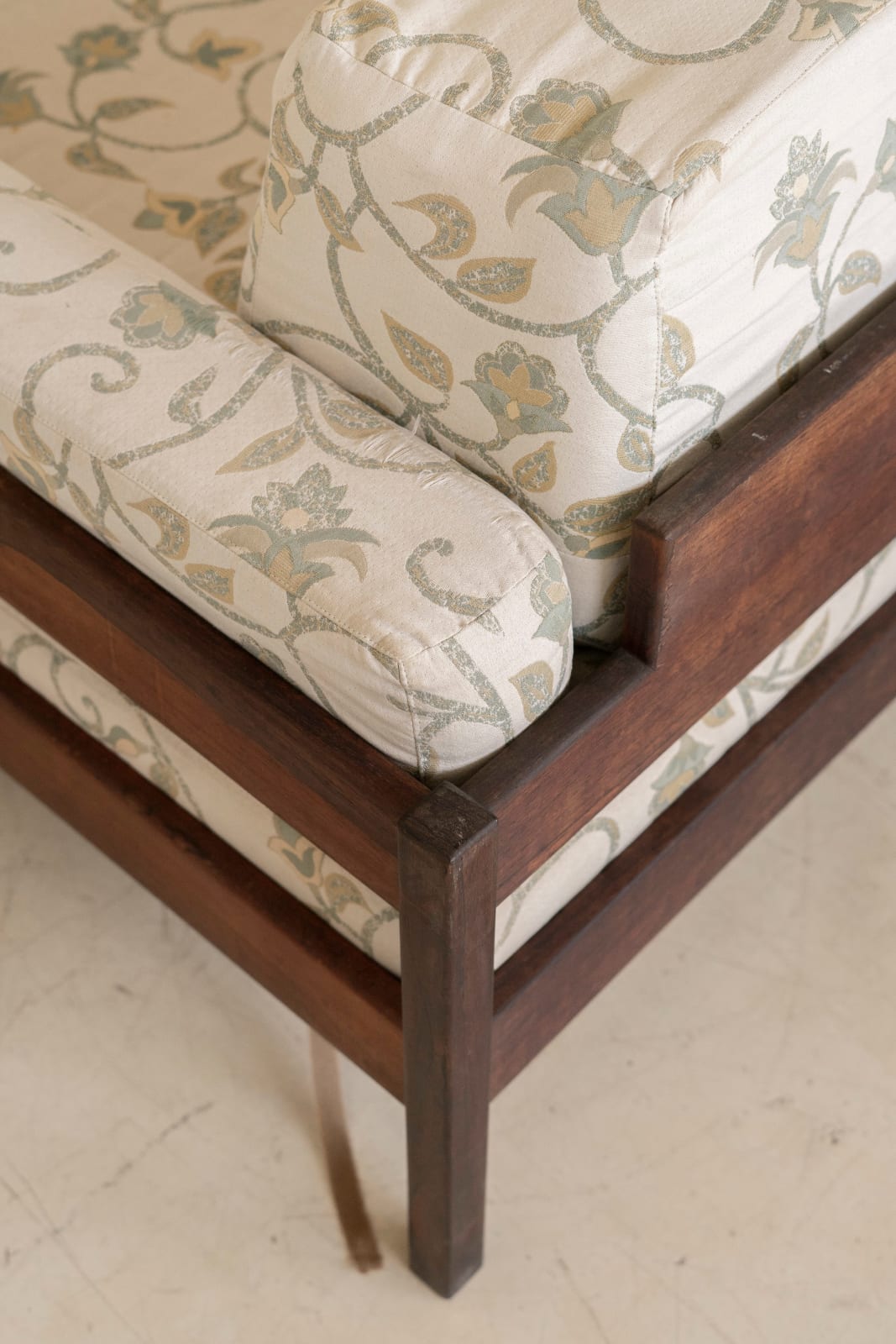 Celina Decorações, Armchairs with Storage Ottomans (pair), 1960s