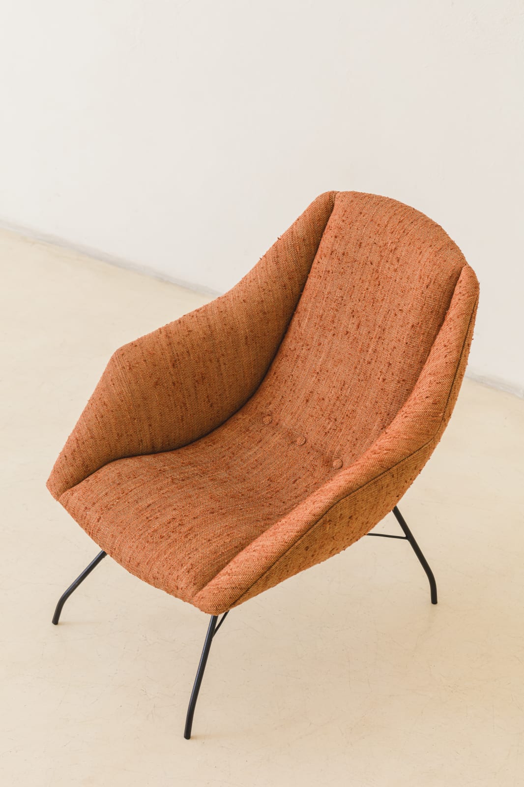 Carlo Hauner & Martin Eisler, Concha Armchairs (2 units), c. 1953