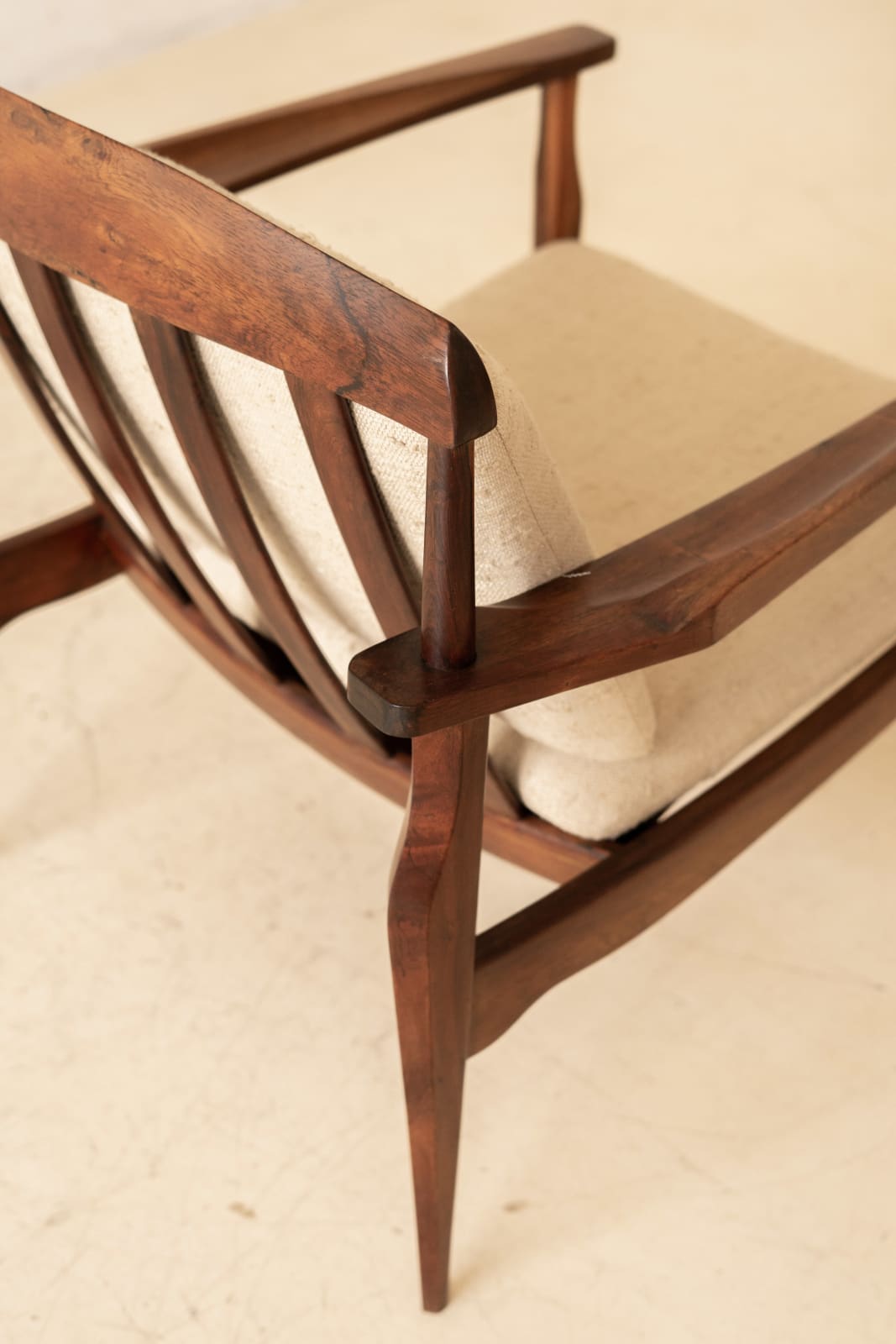 Joaquim Tenreiro, Rosewood Armchair (2 units), 1960s