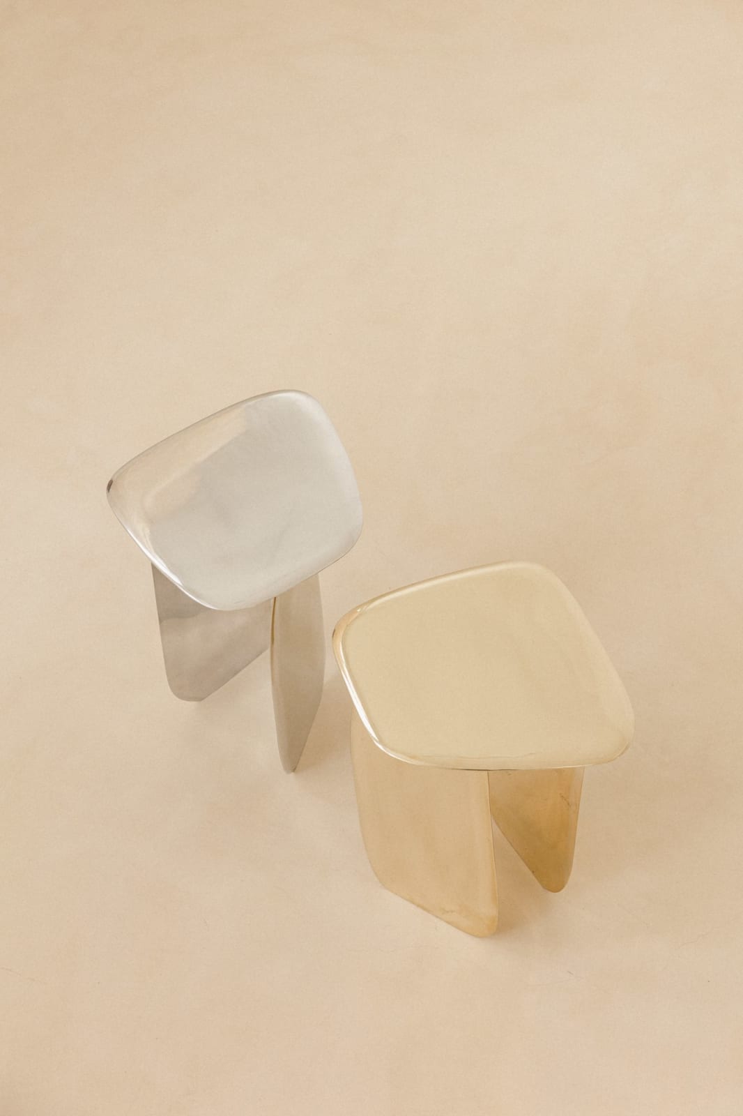 Lucas Recchia, Morfa nº 01 (Polished Bronze), 2019