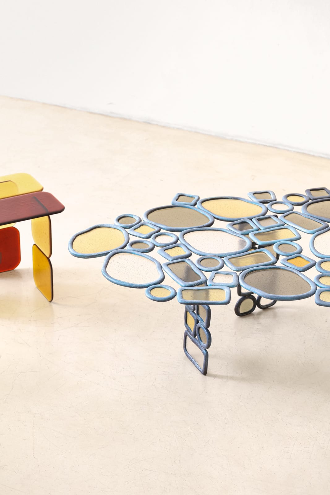 Lucas Recchia, Material Distortion Side/Coffee Table, 2023