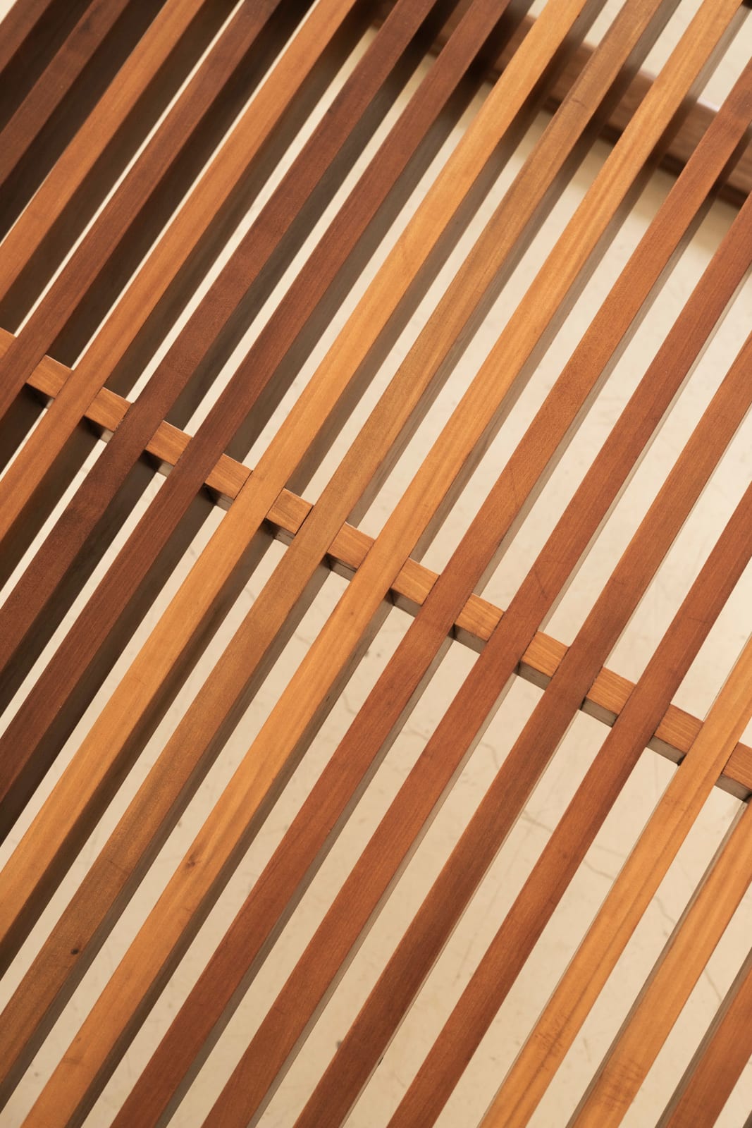 Carlo Hauner and Martin Eisler, Slatted Bench, 1955