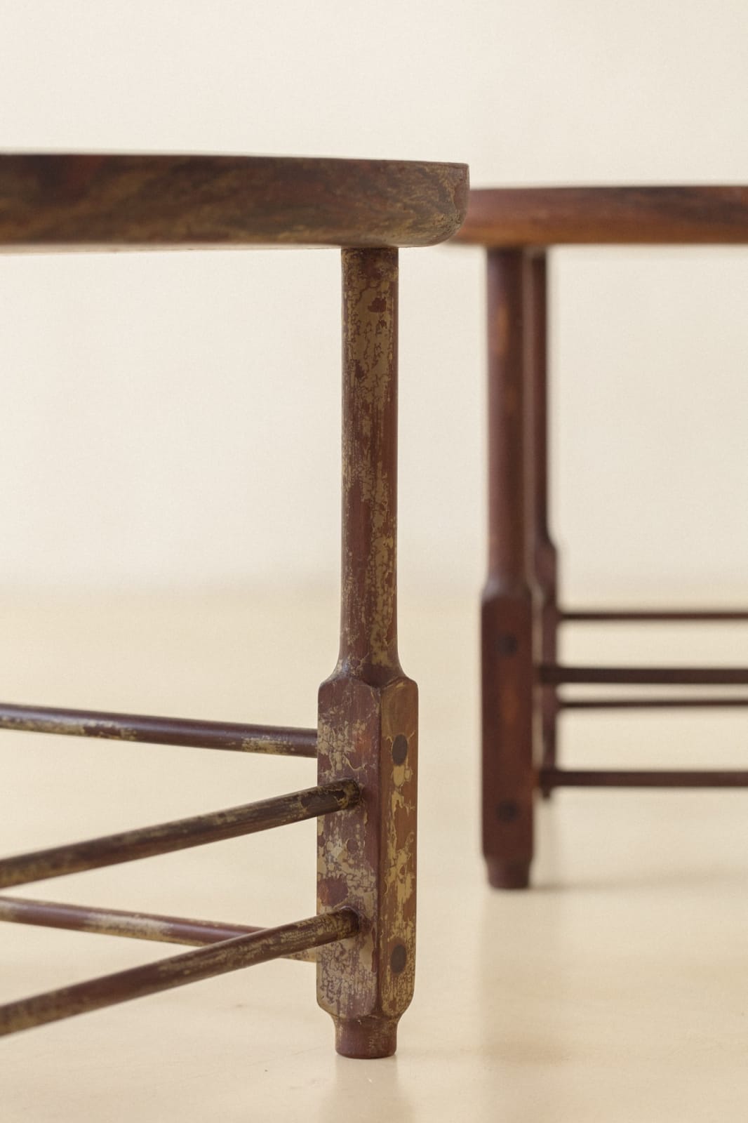 Sergio Rodrigues, Magrini Stool (2 units), 1950s