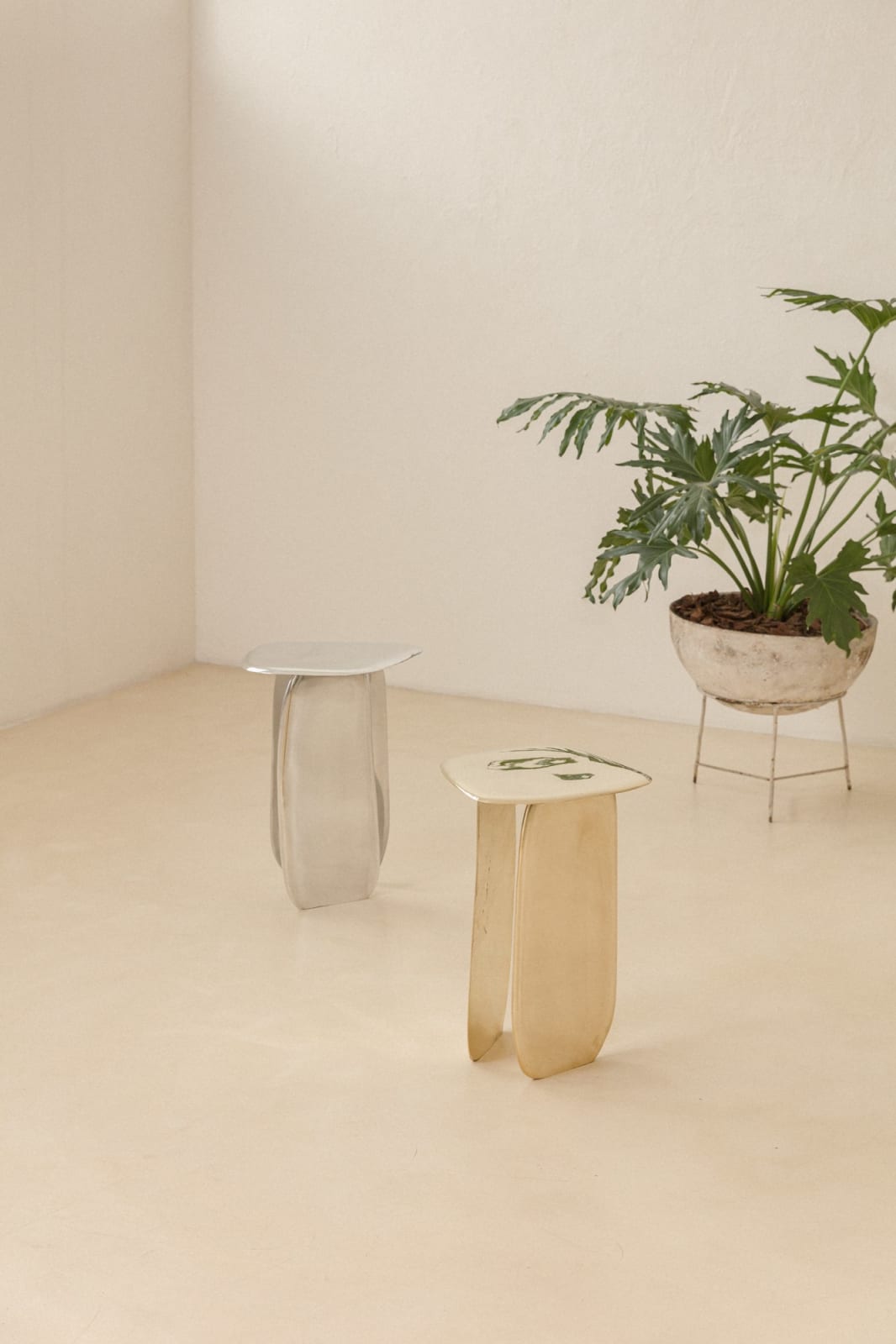 Lucas Recchia, Morfa nº 01 (Polished Bronze), 2019