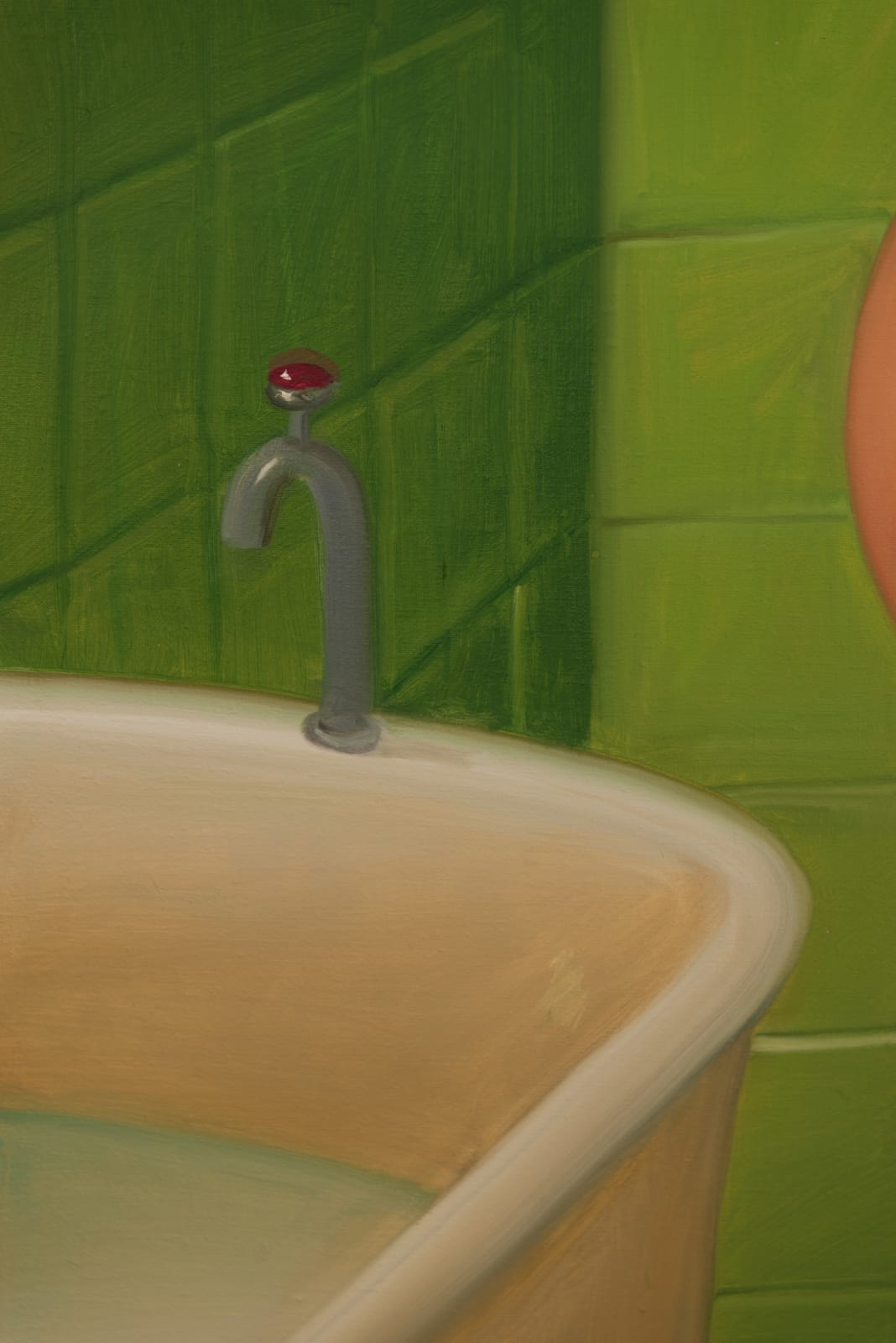 Fernando Botero, Woman in the Bathroom, 2002