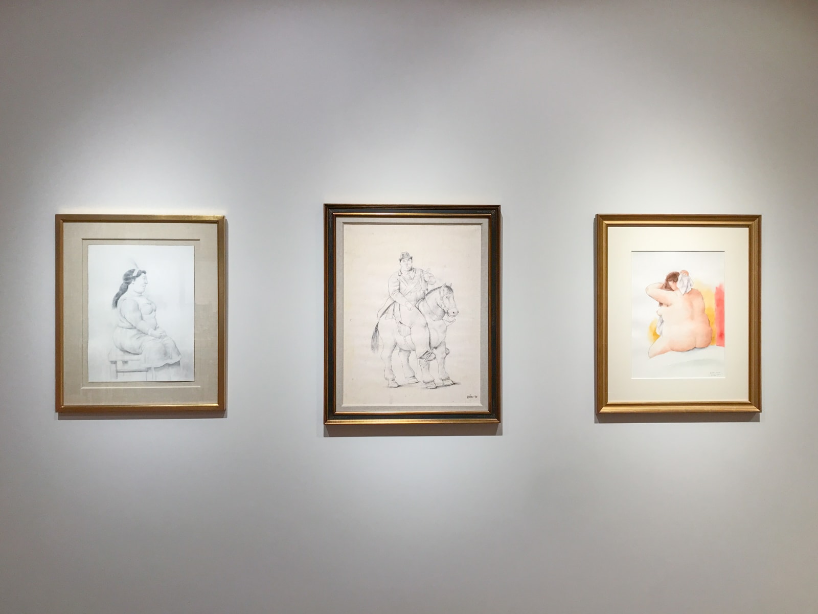 Fernando Botero, After Degas, 2013