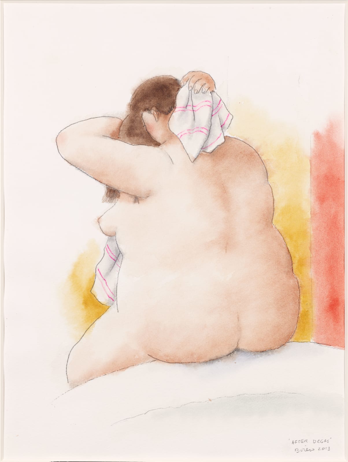 Fernando Botero, After Degas, 2013