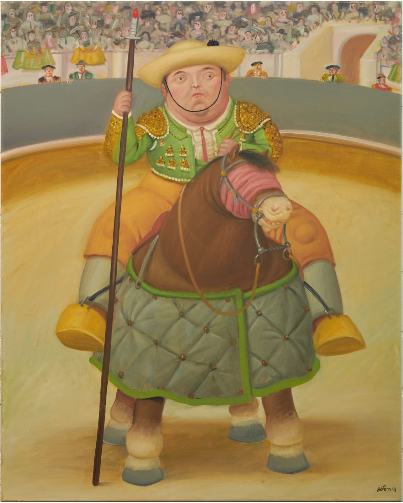Fernando Botero, Picador en la Plaza , 1991