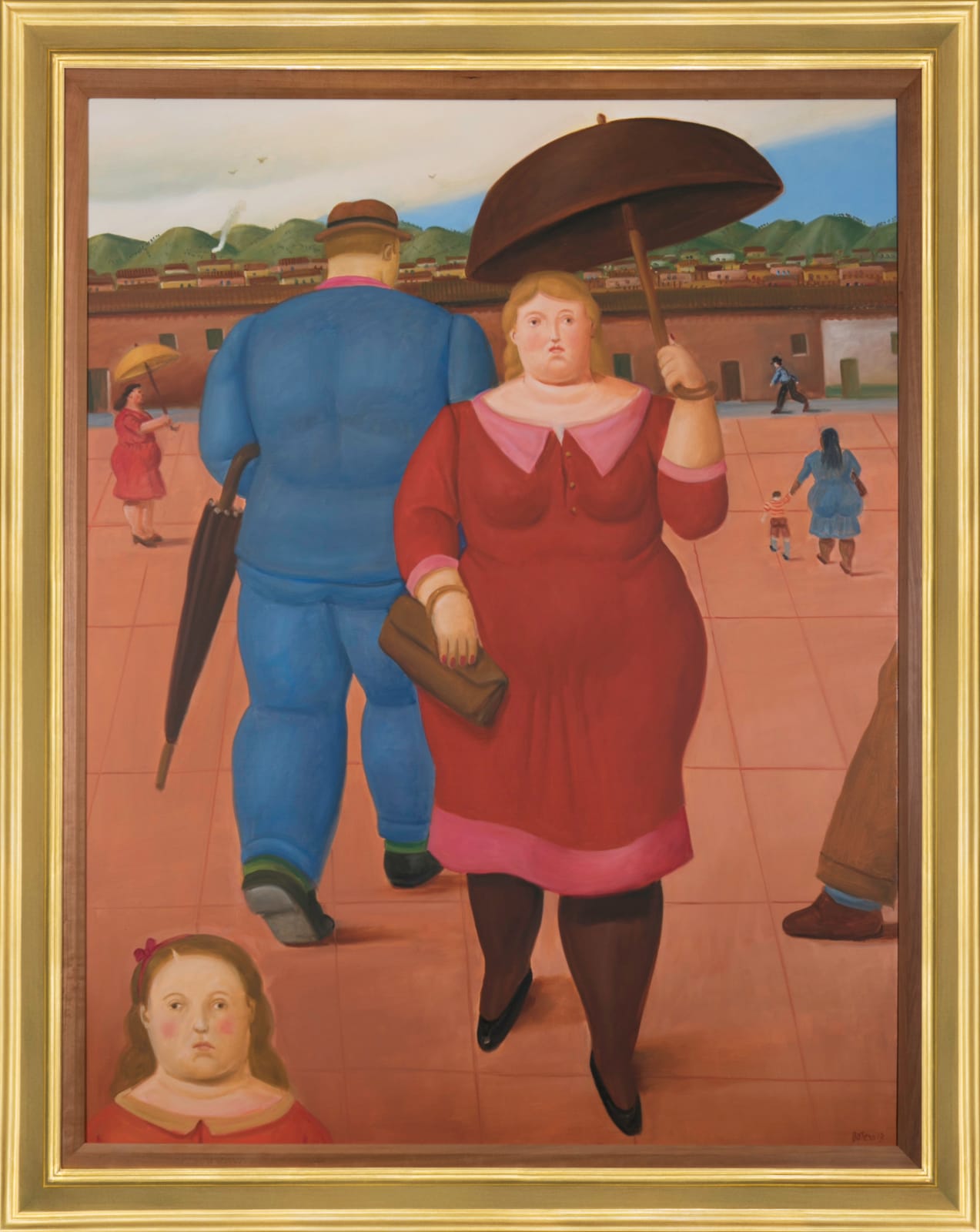 Fernando Botero, The Square, 2013