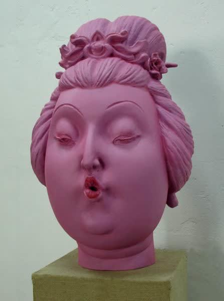 Liu Jun 劉君, Tang Dynasty Lady III 仕女系列 (三), 2008