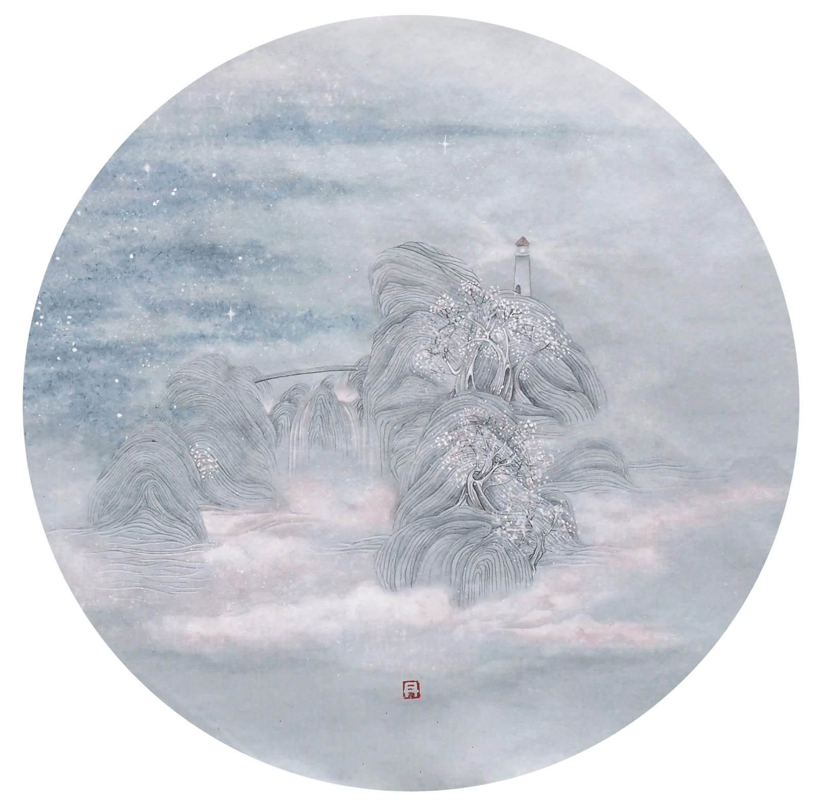 Sam Cheng 鄭丹珊, Finger Print 起航·五指山, 2016