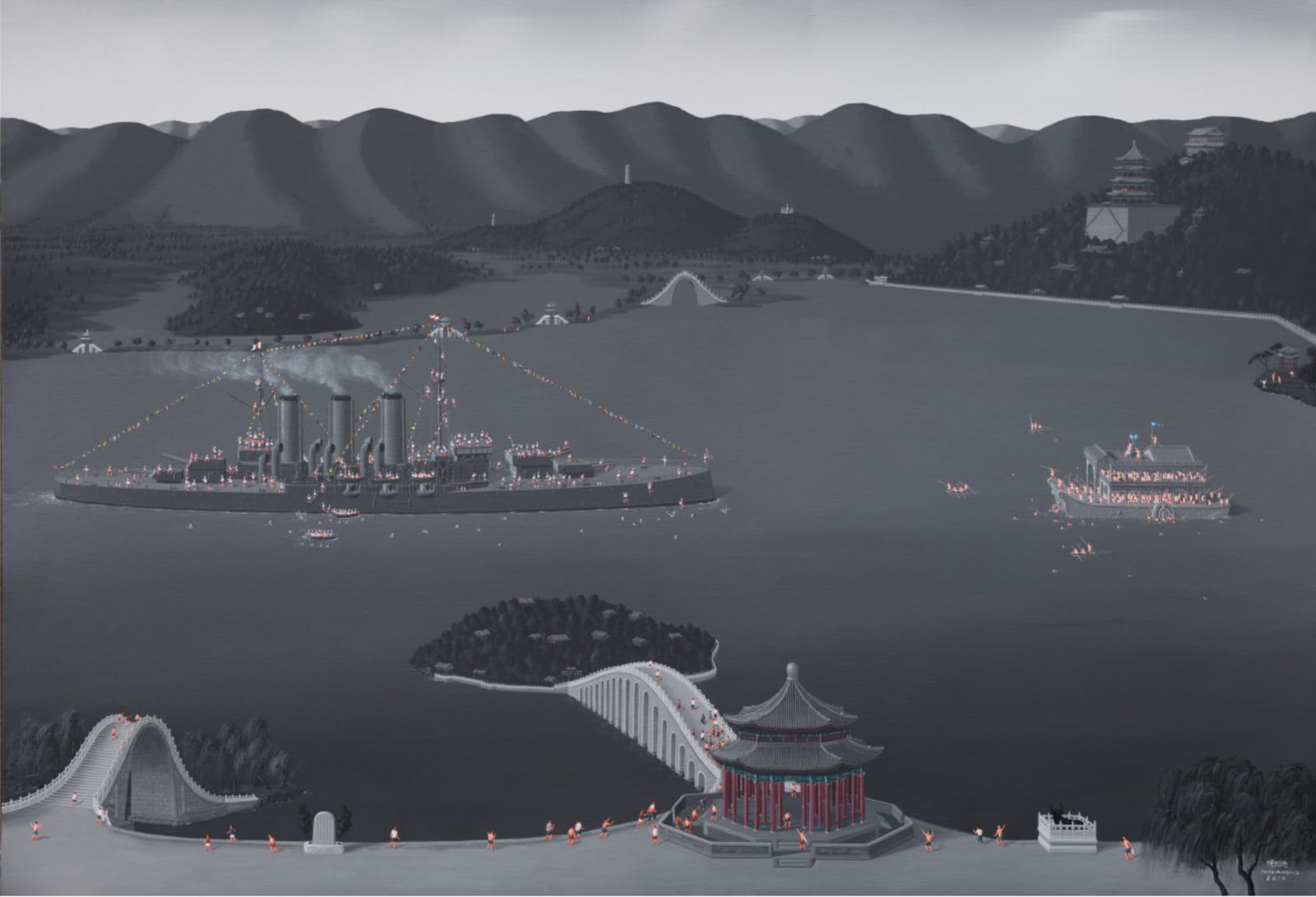 Chen Lianqing 陳聯慶, Summer Palace 颐和园, 2011