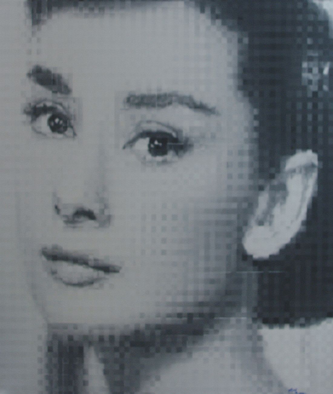 Luo Taisheng 駱太生, Audrey Hepburn VIII 赫本(夏萍) No.8, 2009
