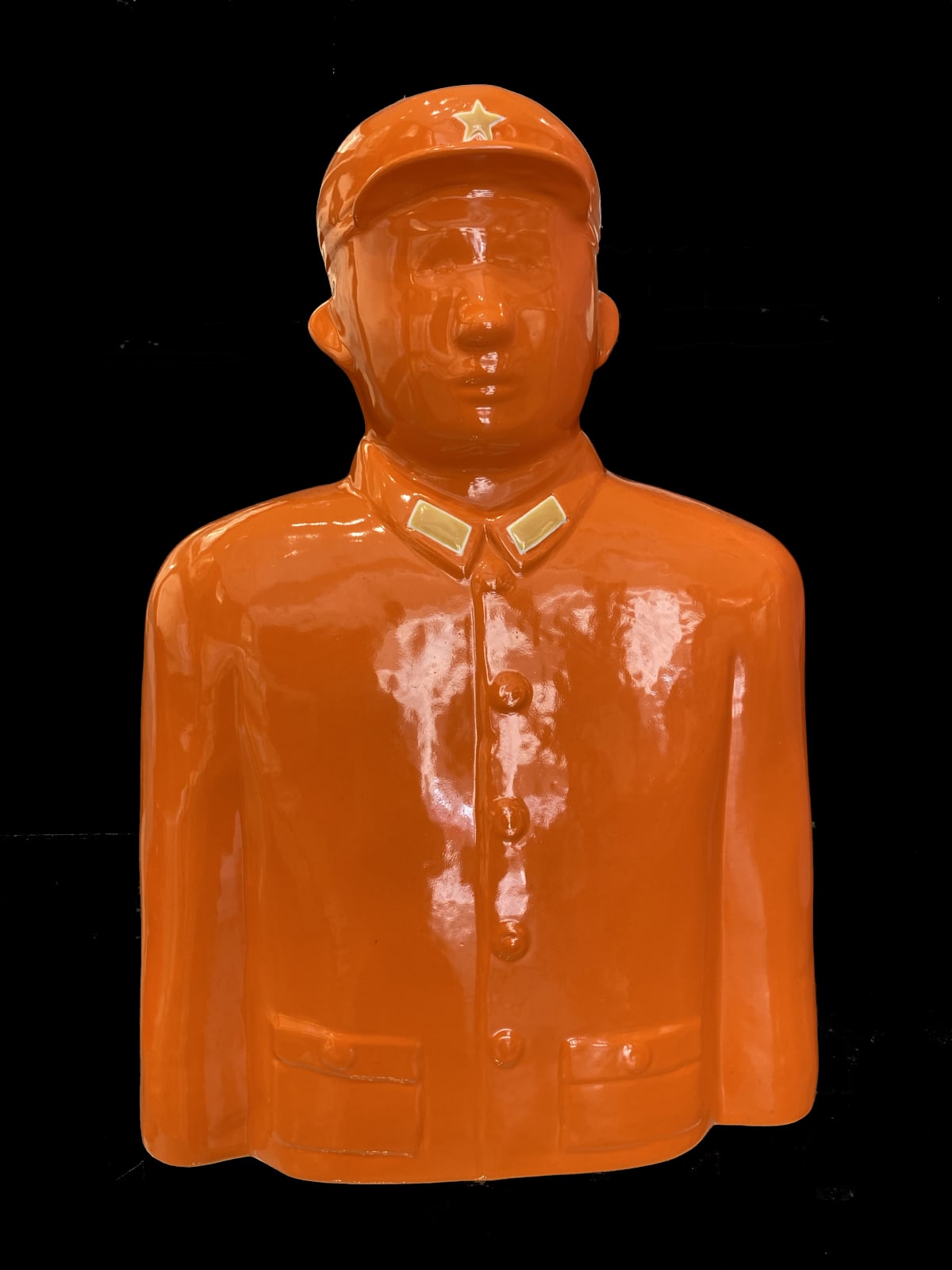 Shen Jingdong 沈敬東, Hero (orange, with cap) 英雄（橙色，戴軍帽）, 2008